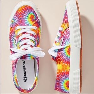 Superga Tie Dye Sneakers Brand New in Box